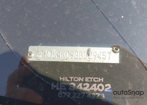 2011 Ford Edge Limited z USA, uszkodzony, nr VIN 2FMDK4KC9BBB29457